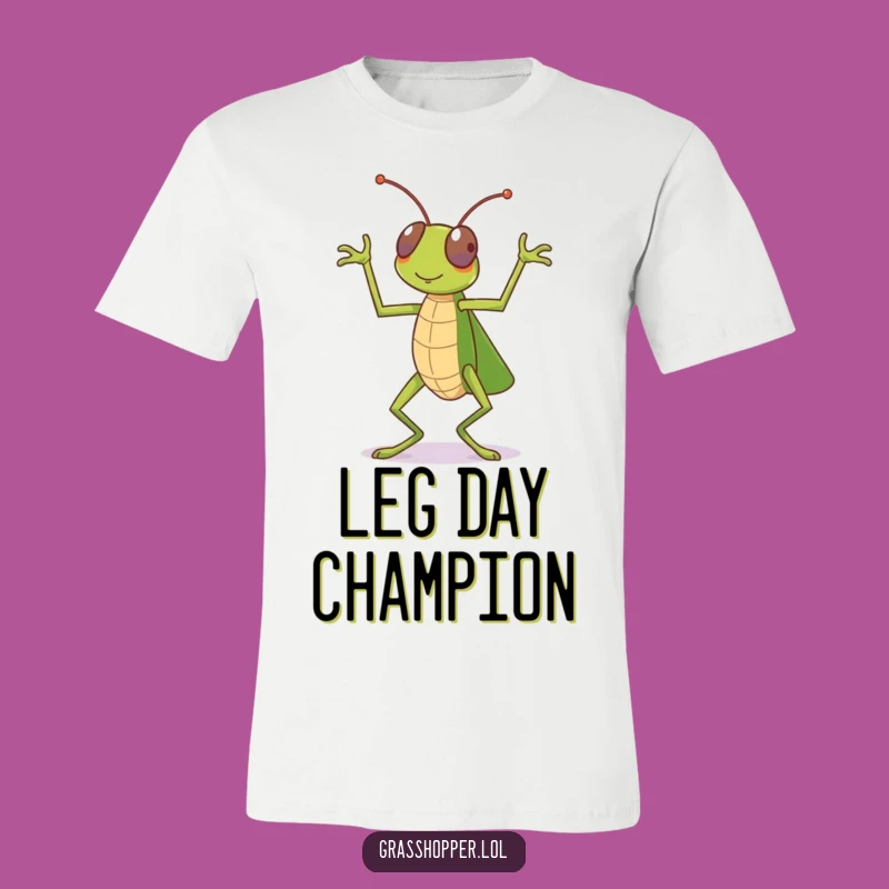 Funny Dancing Grasshopper T-Shirt: Celebration Moves, Perfect Gift